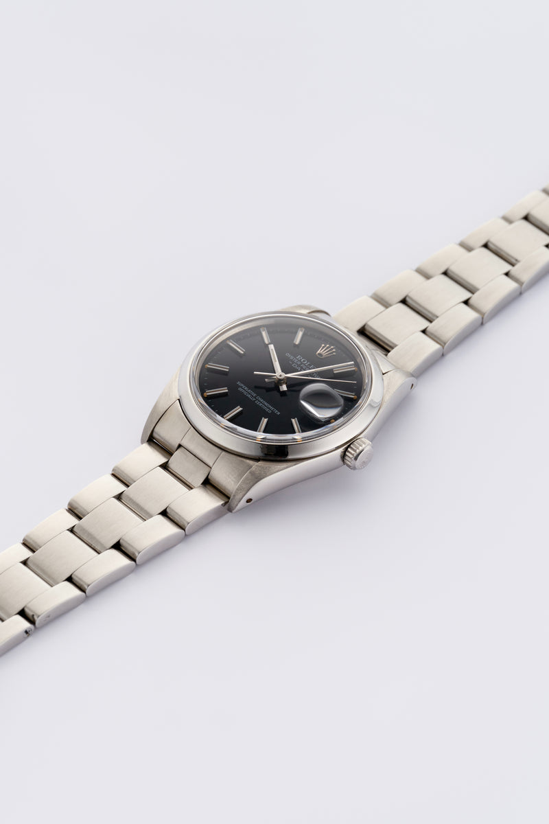 1989 Rolex Oyster Perpetual Date Black Dial 15000