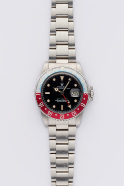 1983 Rolex Oyster Perpetual Date GMT Master Faded Pepsi Bezel 16750