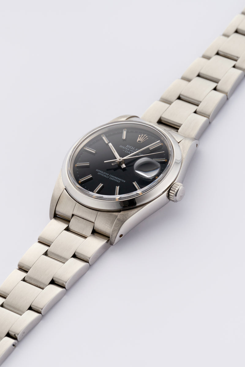 1989 Rolex Oyster Perpetual Date Black Dial 15000