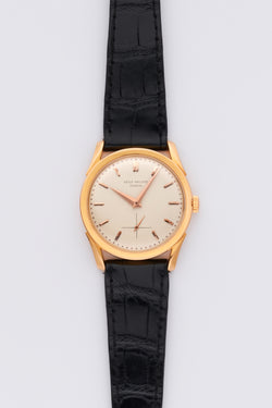 1956 Patek Philippe Calatrava 18k Rose Gold Off-white Dial 2537 with Extract from the Archives