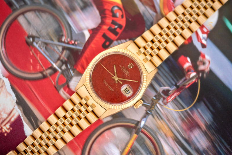 1971 Rolex Oyster Perpetual Datejust "Red Jasper" Dial 1601