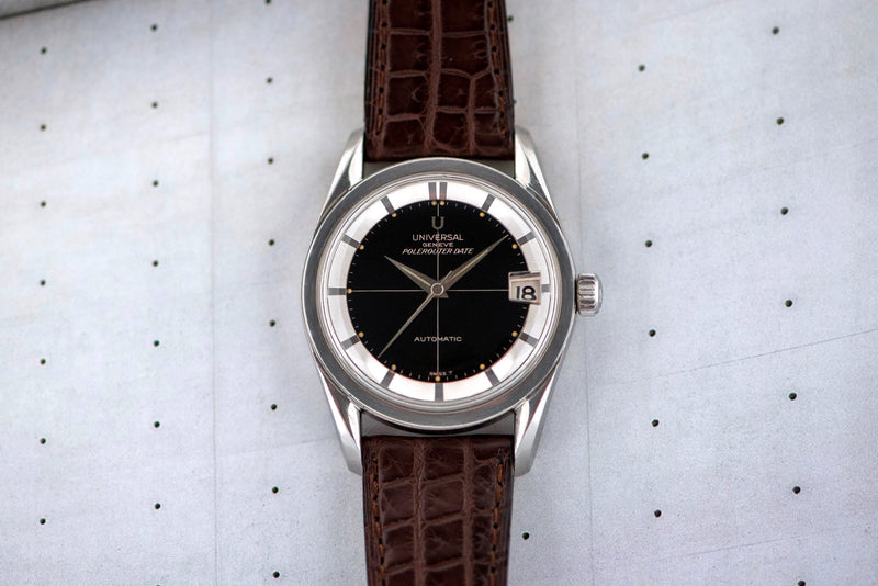 1960s Universal Genève Polerouter Date 204612-2