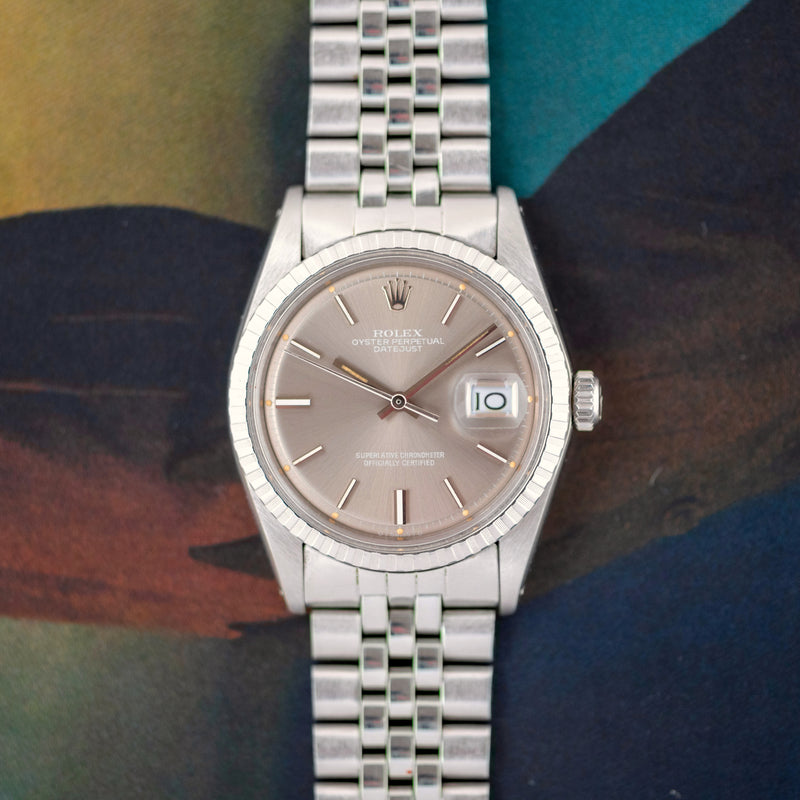 1972 Rolex Datejust Light Grey Ghost Sigma Dial 1603