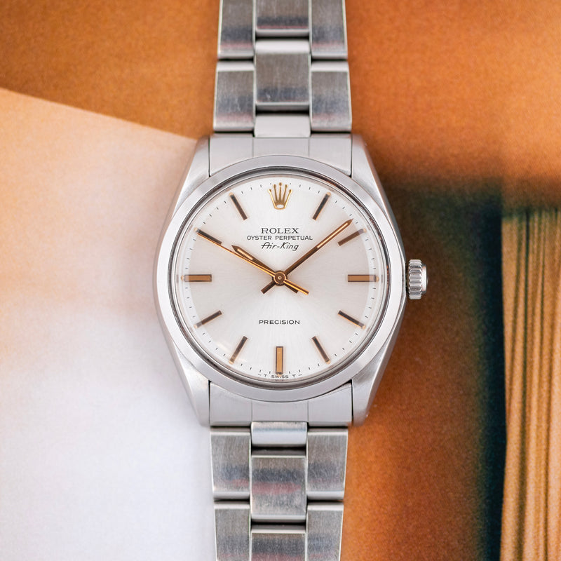 1981 Rolex Air-King Silver Dial 5500