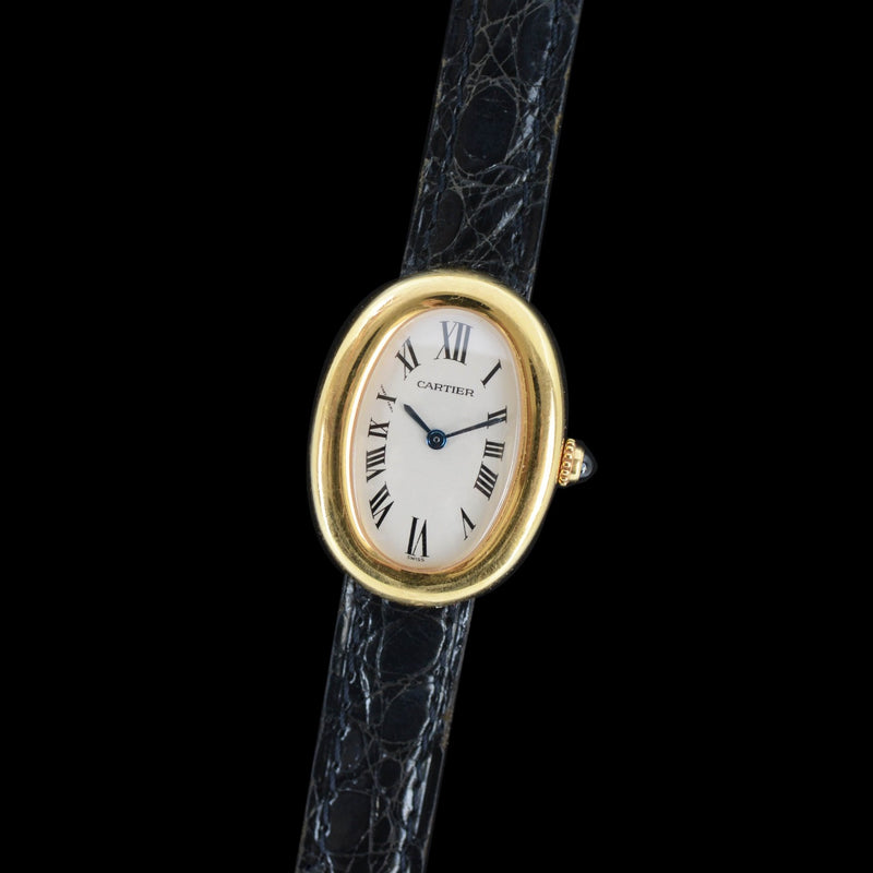 1990s Cartier Baignoire 18k Yellow Gold