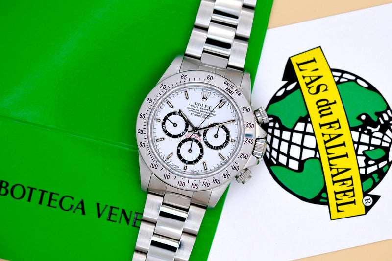 1998 Rolex Cosmograph Daytona 16520 White Dial U