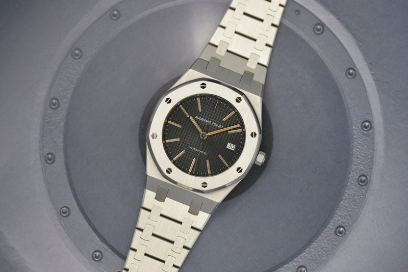 Full Set 1988 Audemars Piguet Royal Oak 14486ST Grey Dial