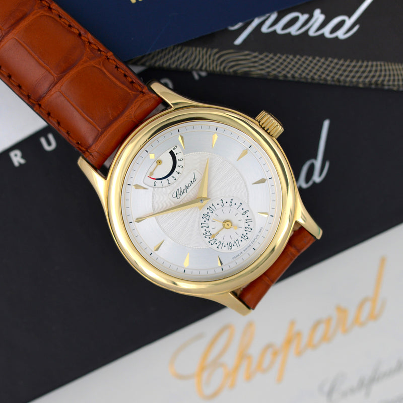 2000s Chopard L.U.C Quattro 18K Yellow Gold 16/1863 with papers