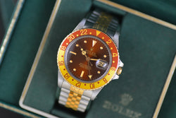 1985 Rolex Oyster Perpetual GMT Master Gold/Steel "Root Beer" 16753